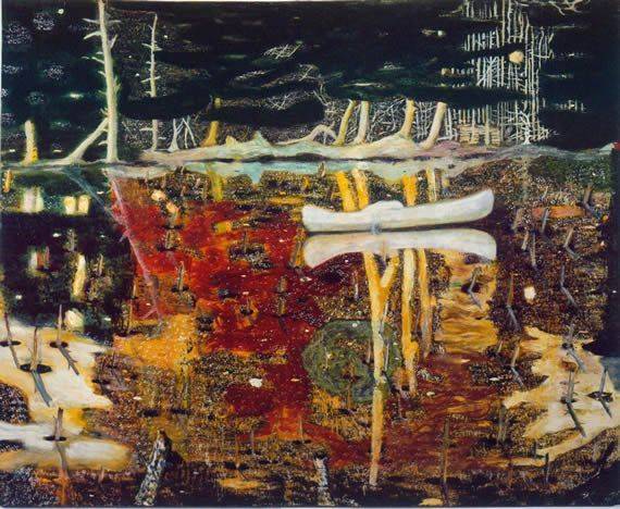 Peter Doig Revoluționarea picturii peisagistice