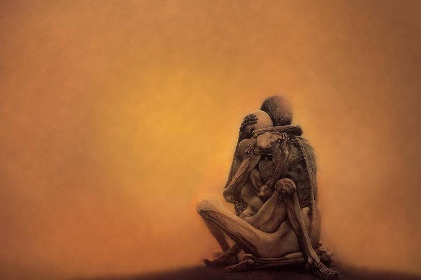 Povestea tragică a lui Zdzisław Beksiński, artistul care l-a inspirat pe Guillermo del Toro