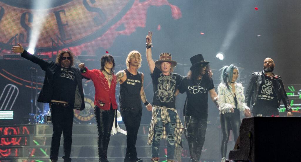 guns and roses