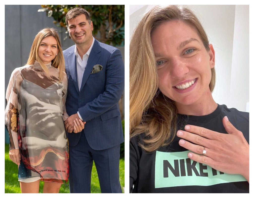 Petrecerea pe măsură în cinstea logodnei dintre Simona Halep și Toni Iuruc. Unde au sărbătorit și cine a lipsit
