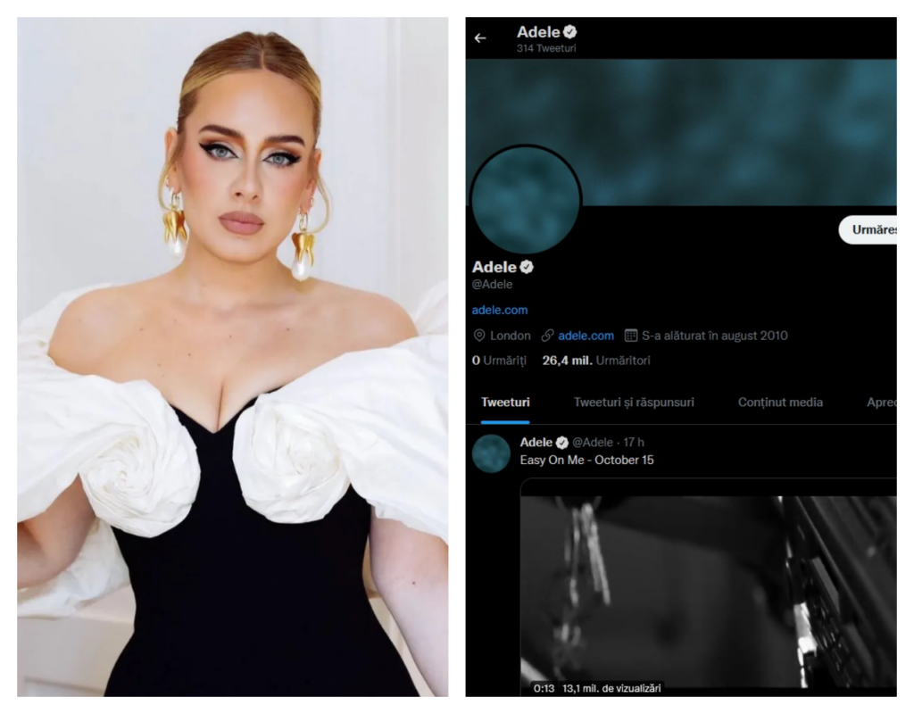 Adele revine cu o nouă piesă ce promite să aibă același succes ca cele precedente. Artista a dezvăluit un mic fragment