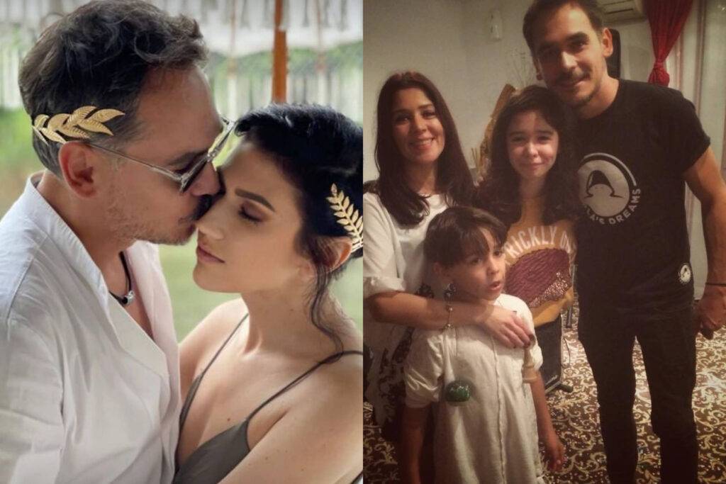 Răzvan Simion și Daliana Răducanu, la aceeași masă cu fosta soție a prezentatorului. Ce a primit Tudor cadou