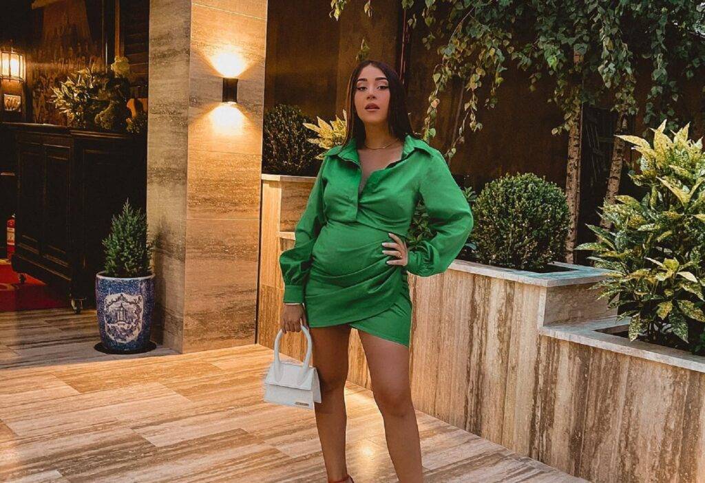 Nicole Cherry, ultimele pregătiri înainte de a naște