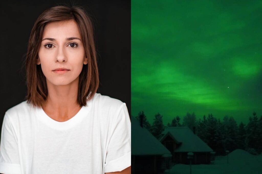 Dana Rogoz a surprins peisaje superbe în ultimele ore în vacanța din Laponia. Și-a împlinit unul din visurile copilăriei