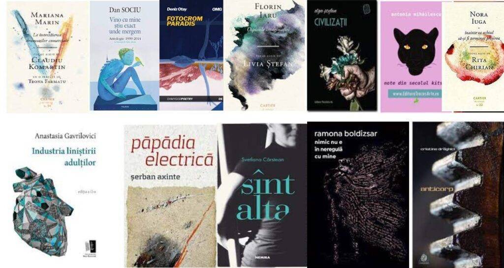 Cele mai frumoase volume de poezie citite în anul 2021 - recomandare de poezie contemporană românească