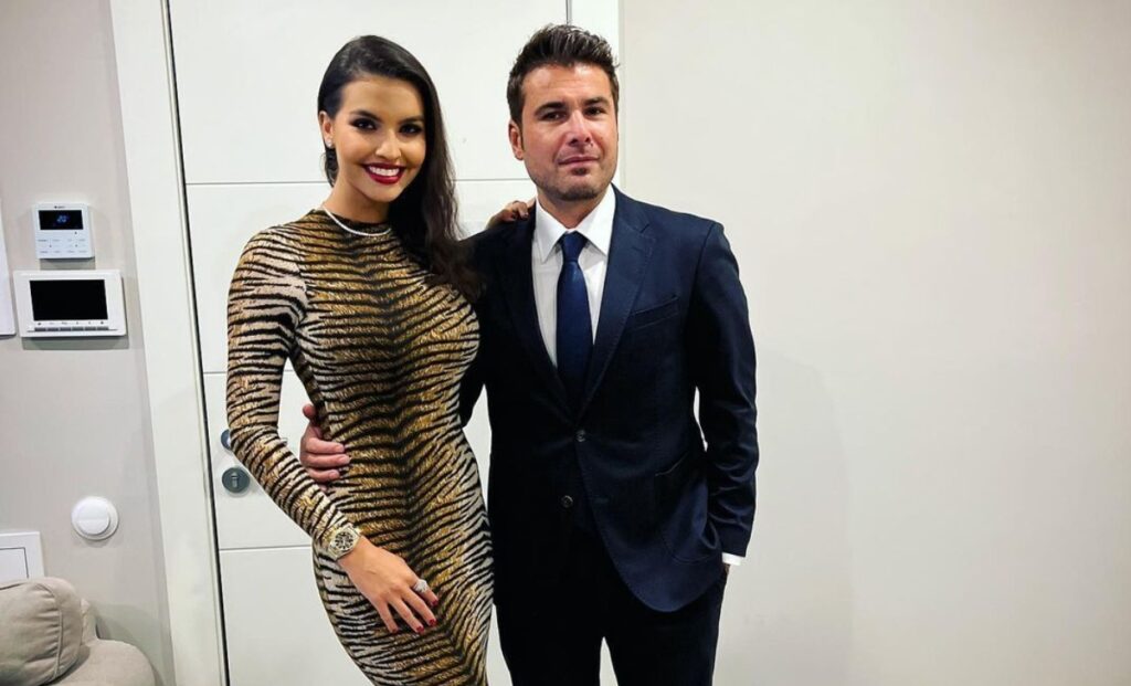 Adrian Mutu și Sandra