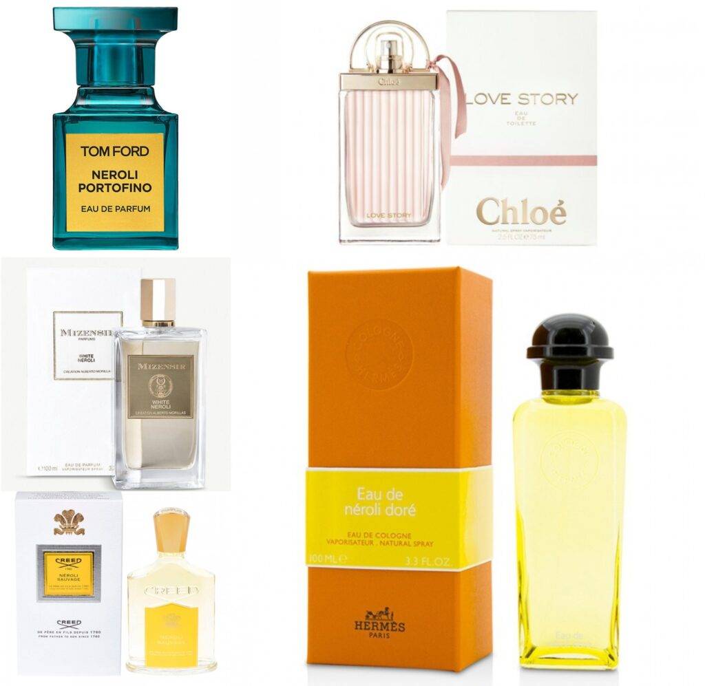 Parfumuri de damă cu ulei esențial de neroli. Nota perfectă pentru zilele de vară