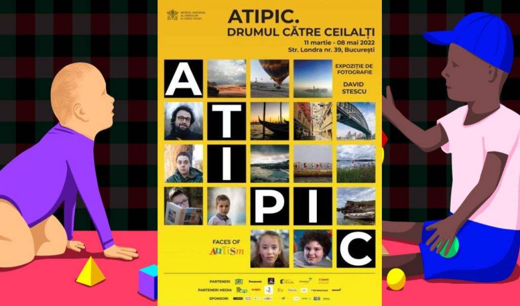 Expoziţia „Atipic. Drumul către ceilalţi” aparține lui David Stescu, un tânăr fotograf cu autism
