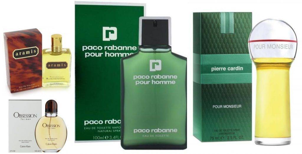 parfumuri pentru bărbați 1980