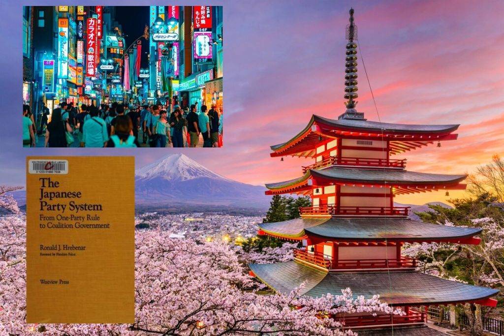 Reorganizarea politică a Japoniei după al Doilea Război Mondial. Trecea de la un sistem monopartid la unul pluripartid