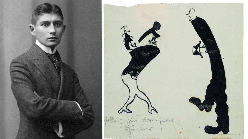 Kafka și desenele sale de început. Un univers aflat la intersecția dintre carnavalesc și grotesc