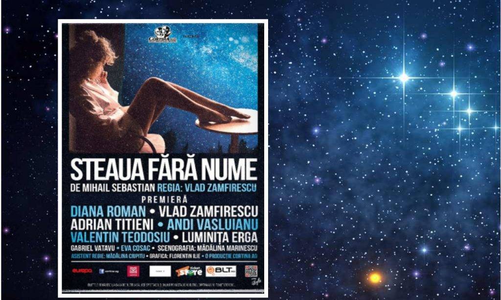 Premieră cu Adrian Titieni, luni 13 iunie, la TNB : „Steaua fără nume” după Mihail Sebastian, regia Vlad Zamfirescu