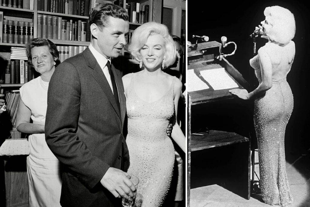 storia din spatele rochiei lui Marilyn Monroe sau a rochiei „Happy Birthday”