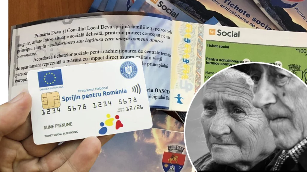 Actualizări sociale pentru 2024! Tichete alimente și sprijin material pentru pensionari și familii cu venituri reduse în România