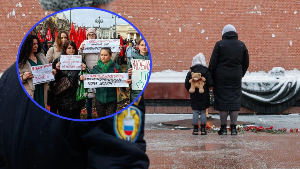 Protest inedit în inima Moscovei: Soțiile soldaților cer întoarcerea acasă