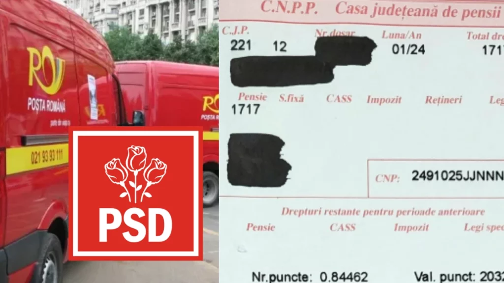 PSD interoghează Poșta Română și Casa de Pensii: Controversă asupra materialelor PNL în talonare