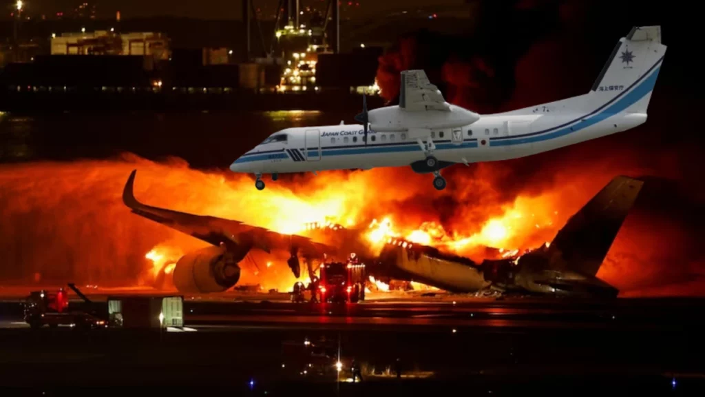 Tragedie în Tokyo: Coliziune aeriană fatală! 5 oameni și-au pierdut viața după ce două avioane s-au ciocnit